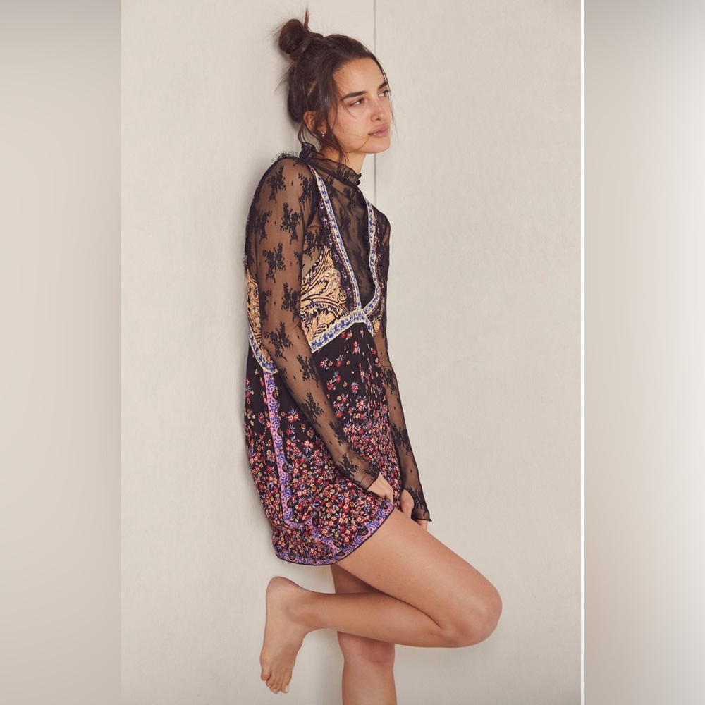 FreePeople East will trapeze slip dress new with tags